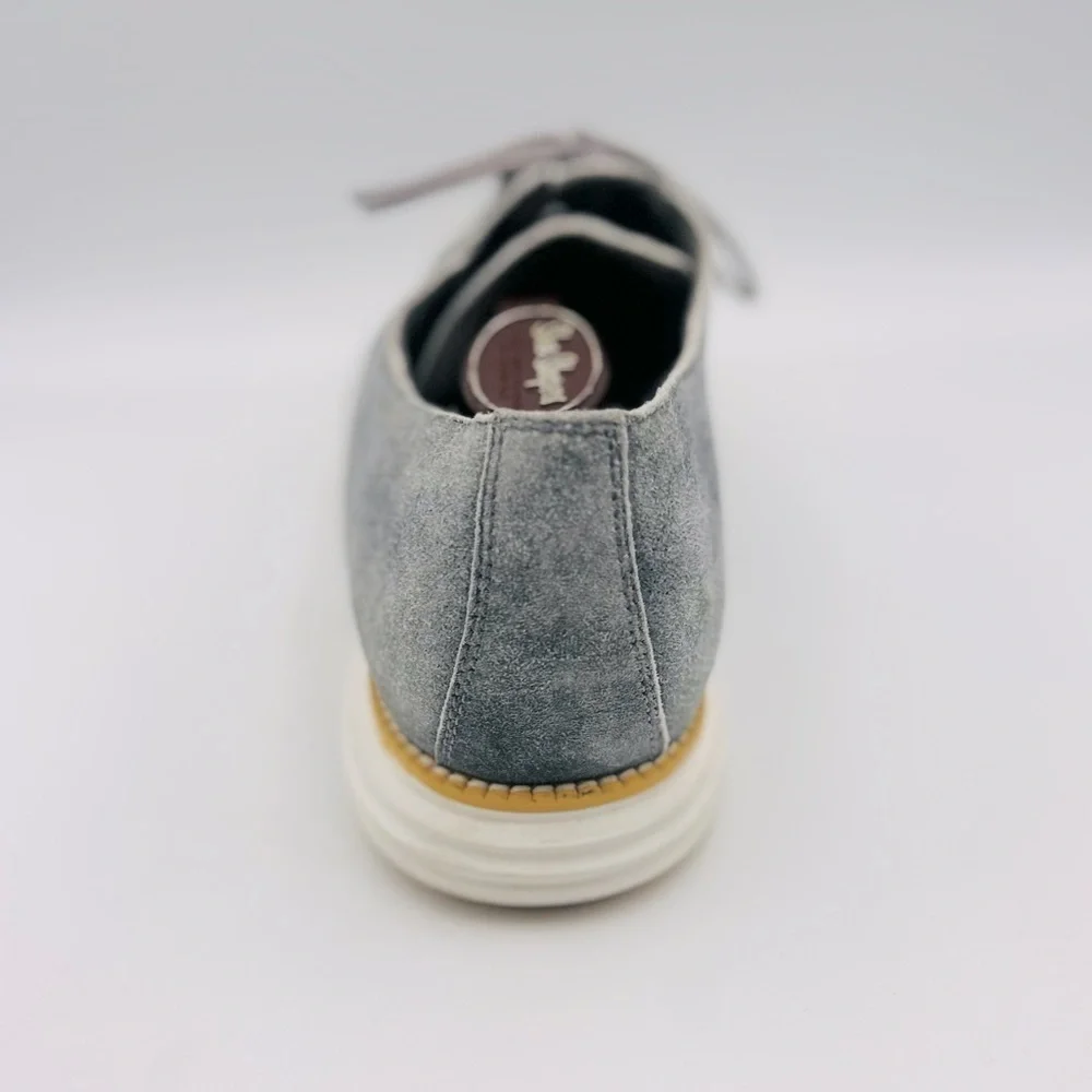 Cole Haan Grand.OS Original Gray Suede Oxford Shoes Men’s Size 11